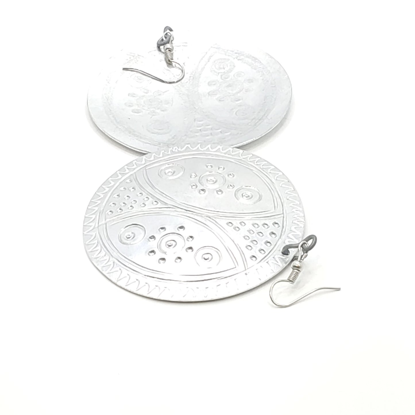 Zubaida Aluminium Cuff & Earring Set