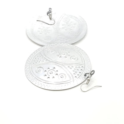 Zubaida Aluminium Cuff & Earring Set