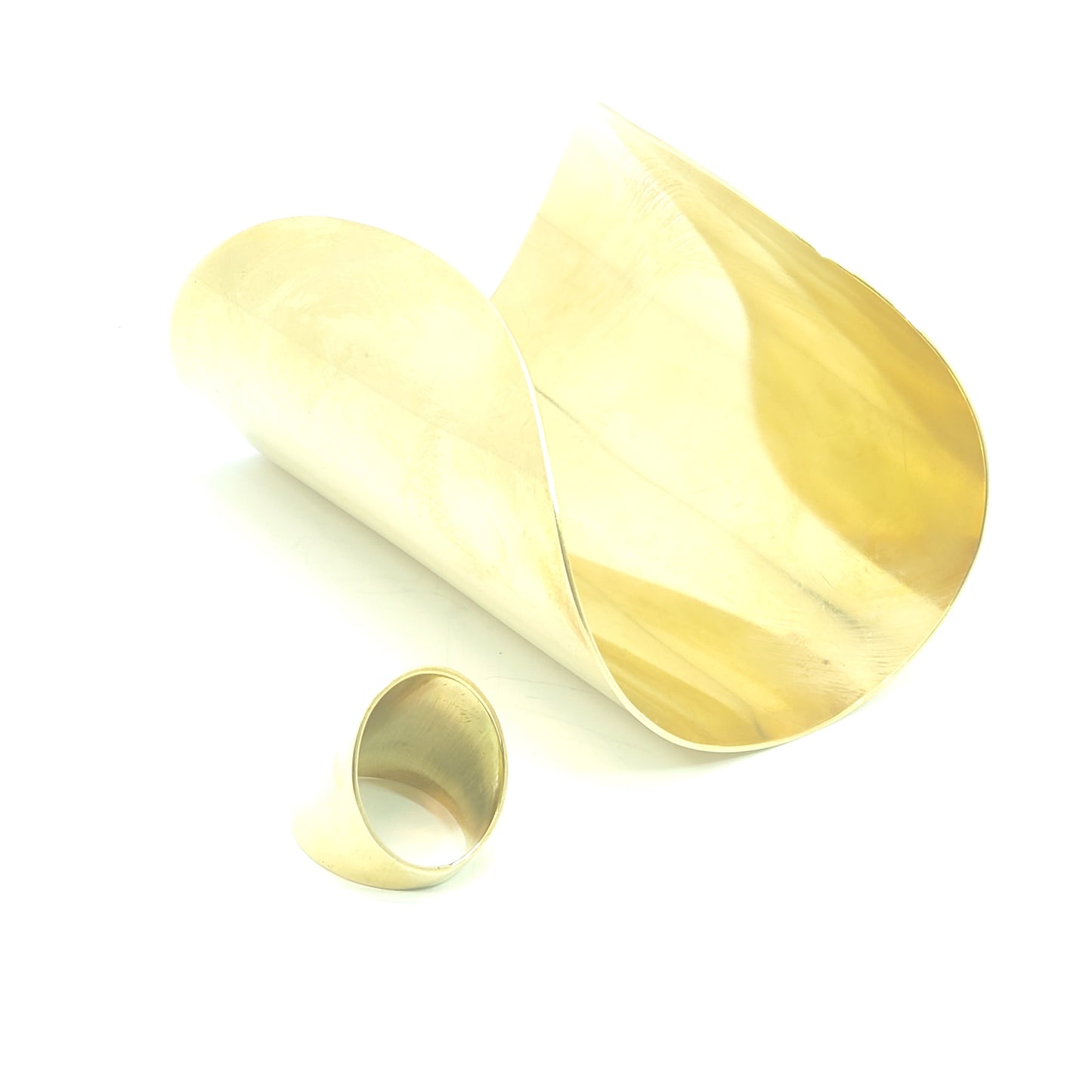 Safiri Brass Cuff & Ring Set