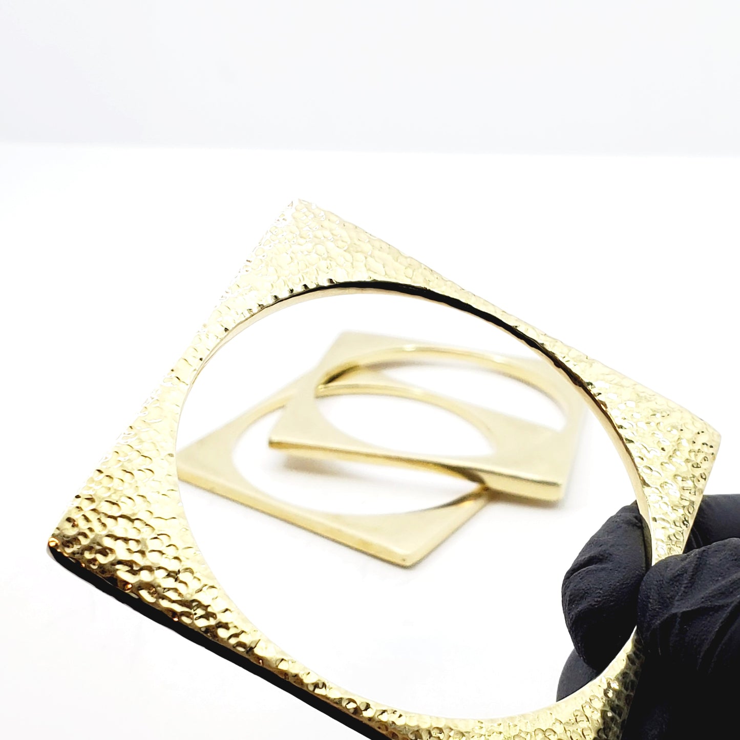 Mraba Brass Cuff Set