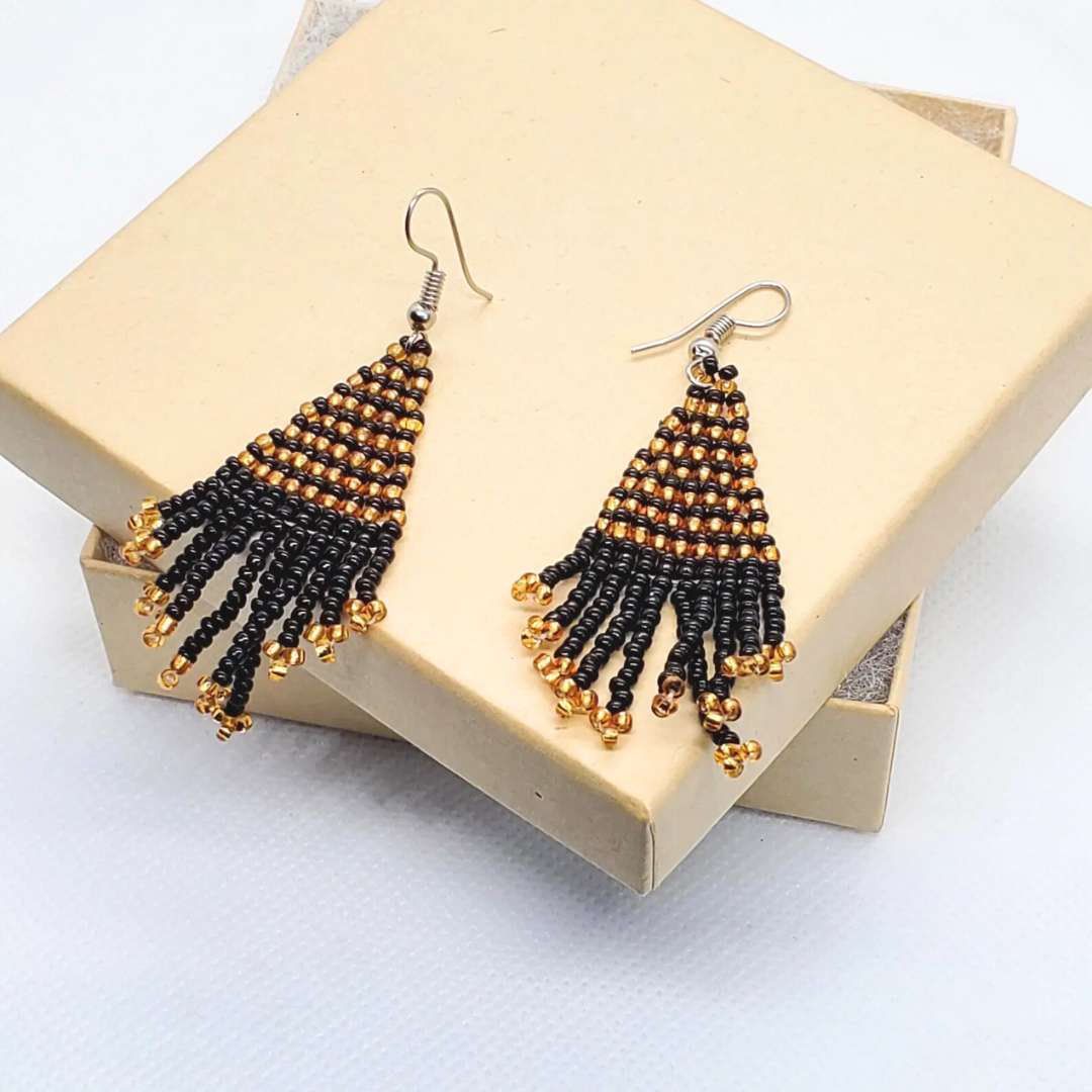 Beaded Earrings Set of 3